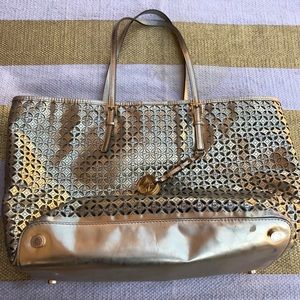 Gold MK bag