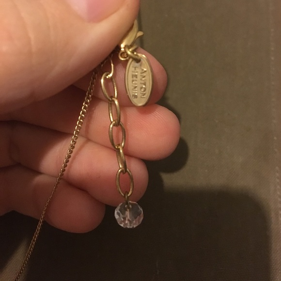 Anton Heunis Swarovski Crystal Teardrop Necklace - Picture 2 of 2