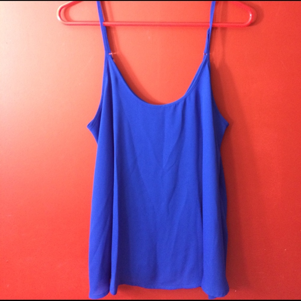 Blue tank