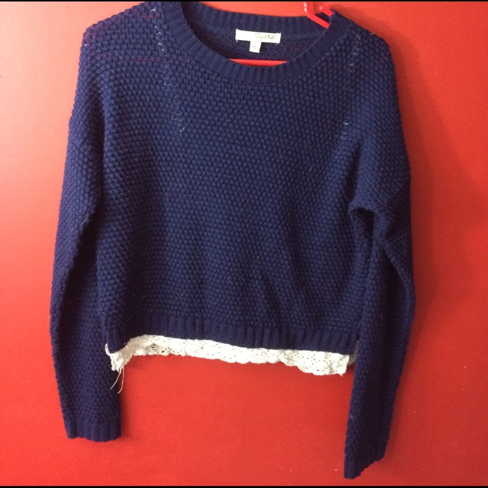 Blue sweater