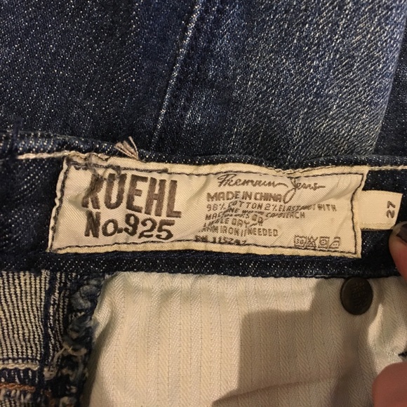 Ruehl No.925 denim skirt - Picture 3 of 3