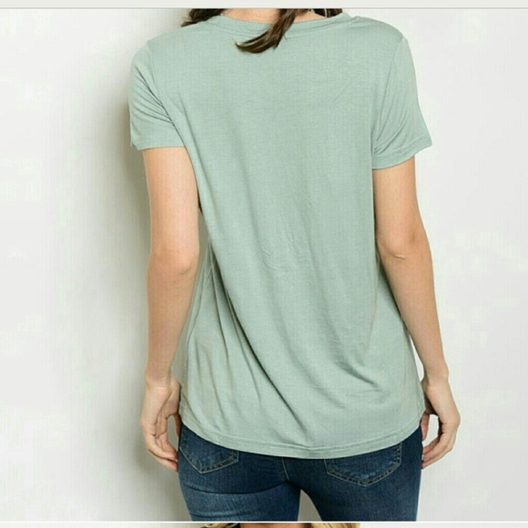 Sage Favorite Tee - Picture 2 of 2