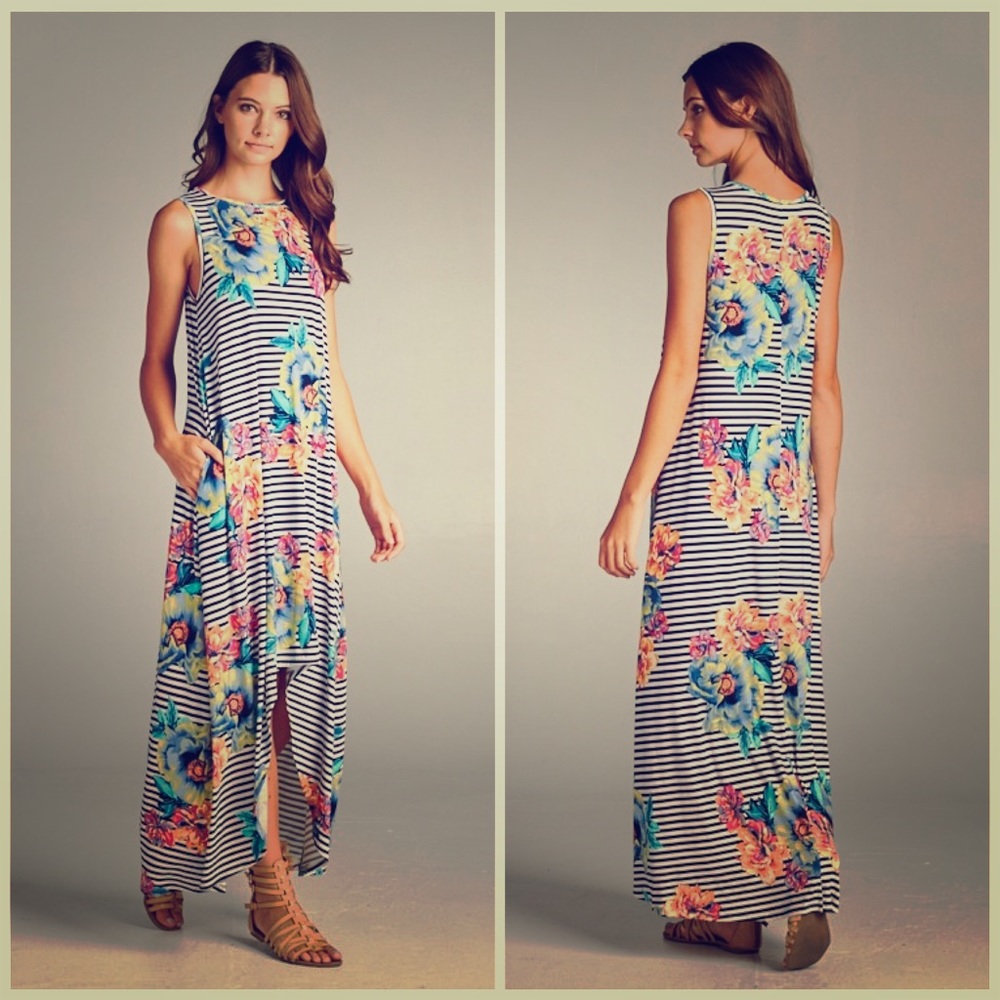 💕Hi Lo Maxi Dress