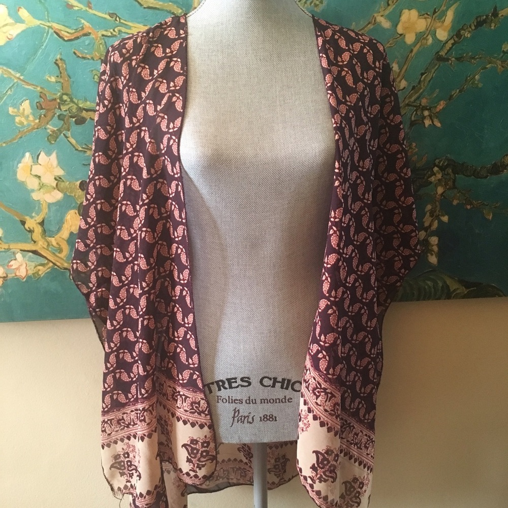 Short Sleeve Kimono