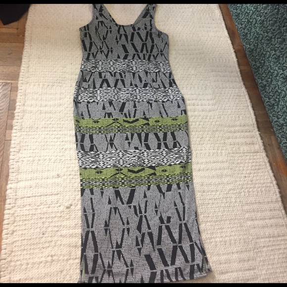 Silence & Noise Alice Ponte knit midi dress - Picture 4 of 5