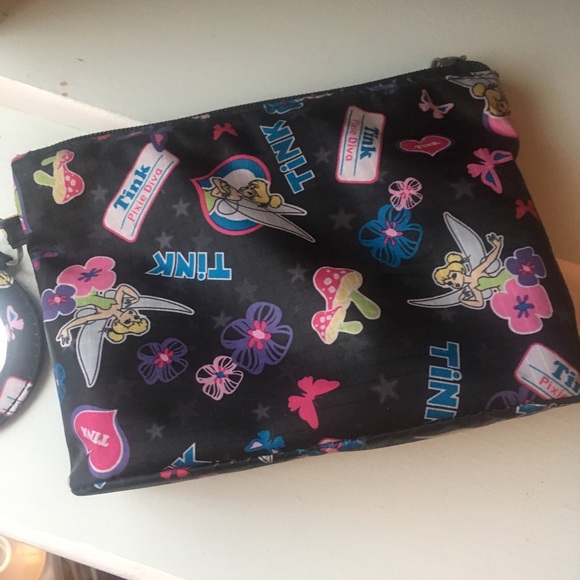 ❌SOLD❌ Tinkerbell Makeup Bag - Picture 2 of 3