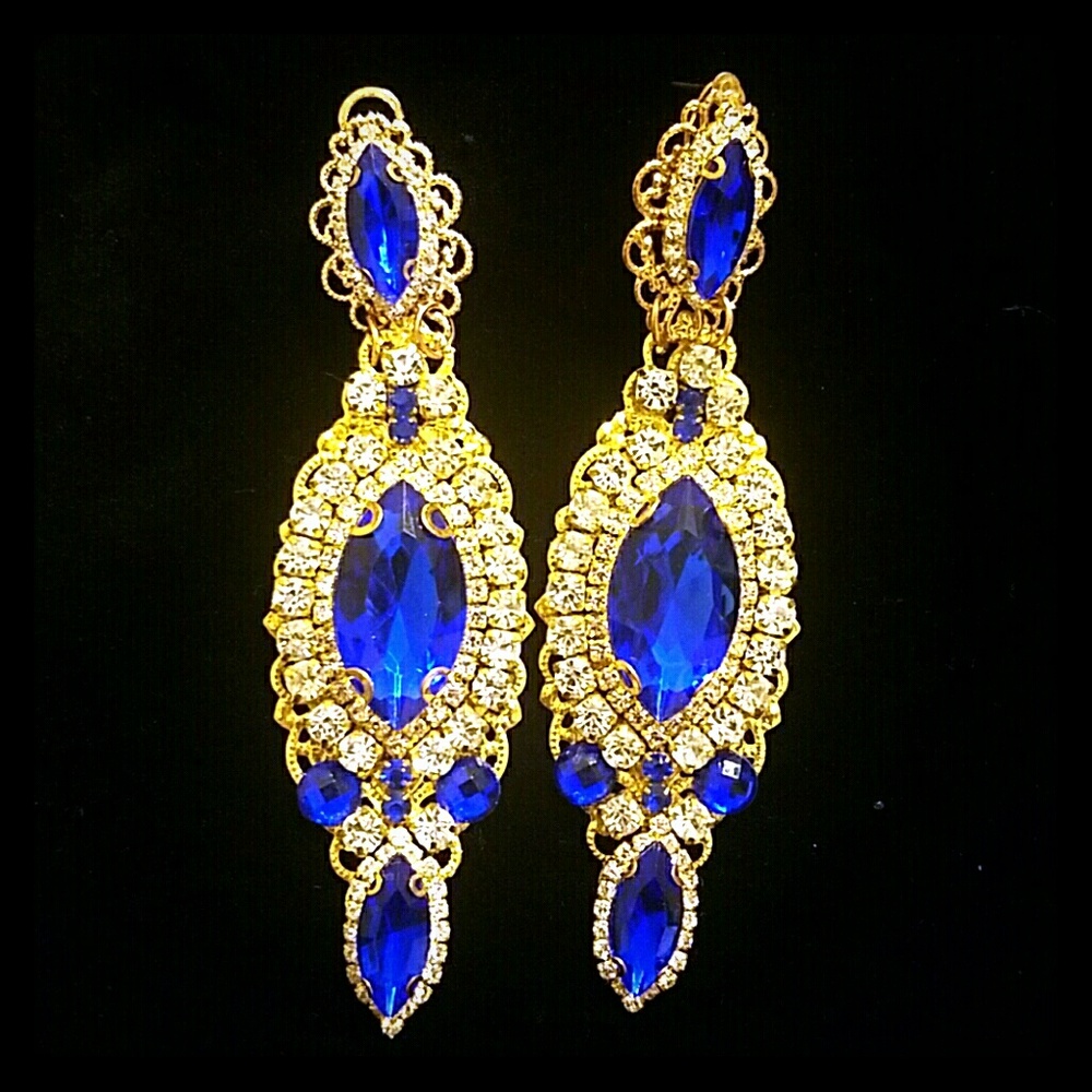 Handmade Crystal Earrings MAKE OFFER