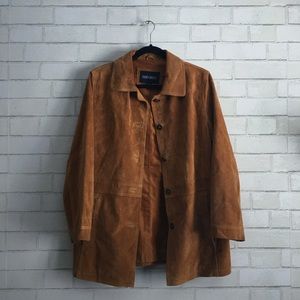 BERNARDO Leather Suede Jacket