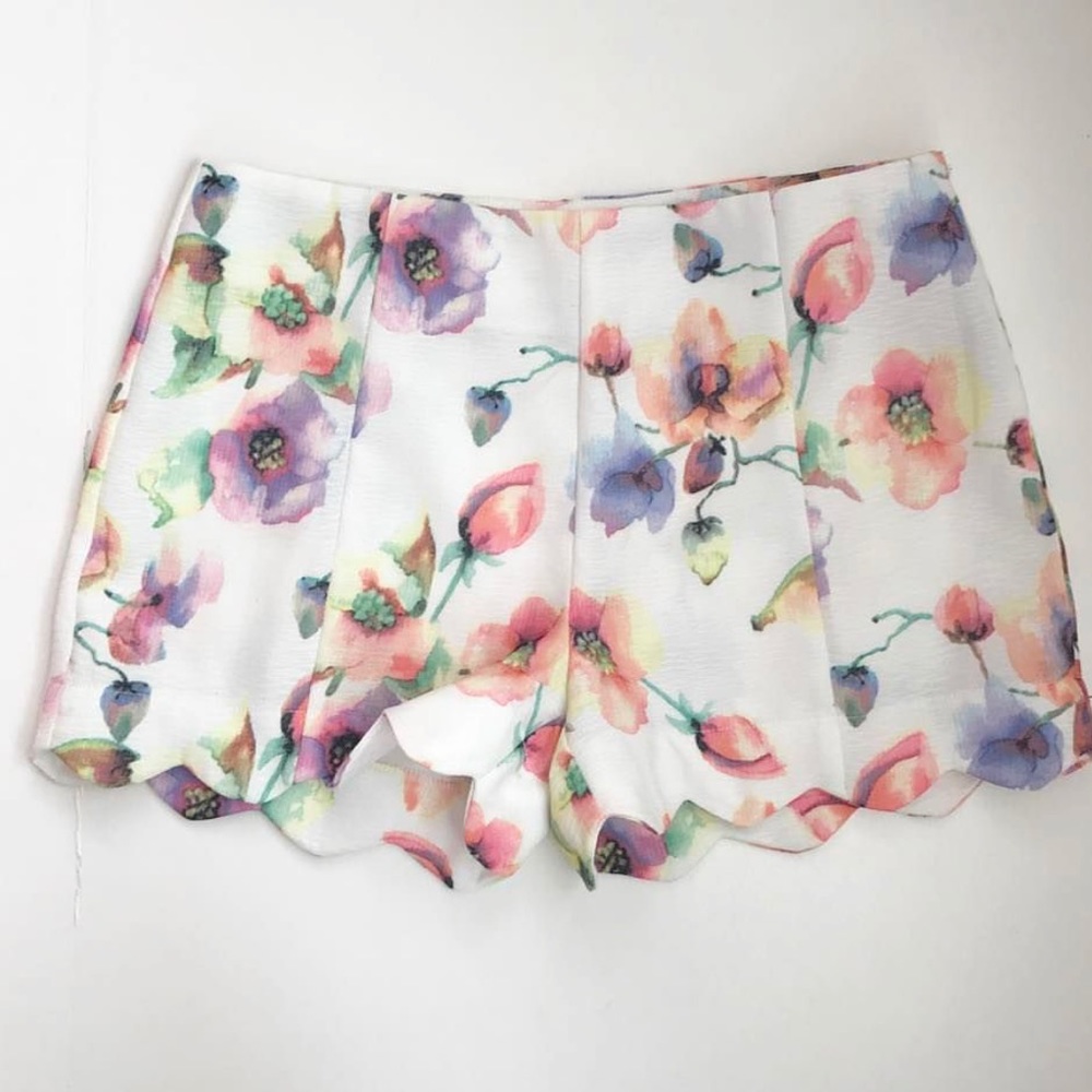Floral shorts
