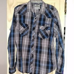 Men's large Ed Hardy button up