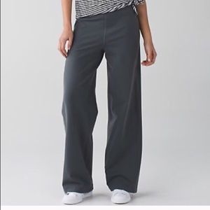 LuLuLemon "Sit In Stillness"  Grey pants