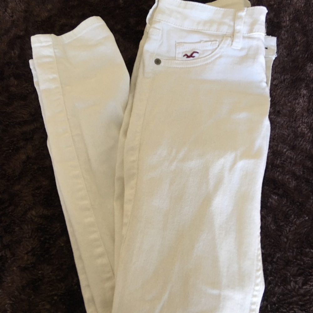 White Hollister Jeans