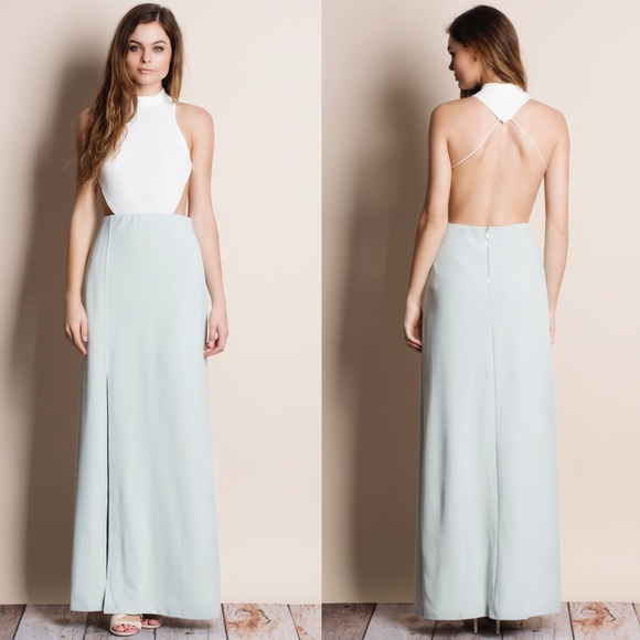 1DAYSALE Backless Maxi Dress - Picture 2 of 5