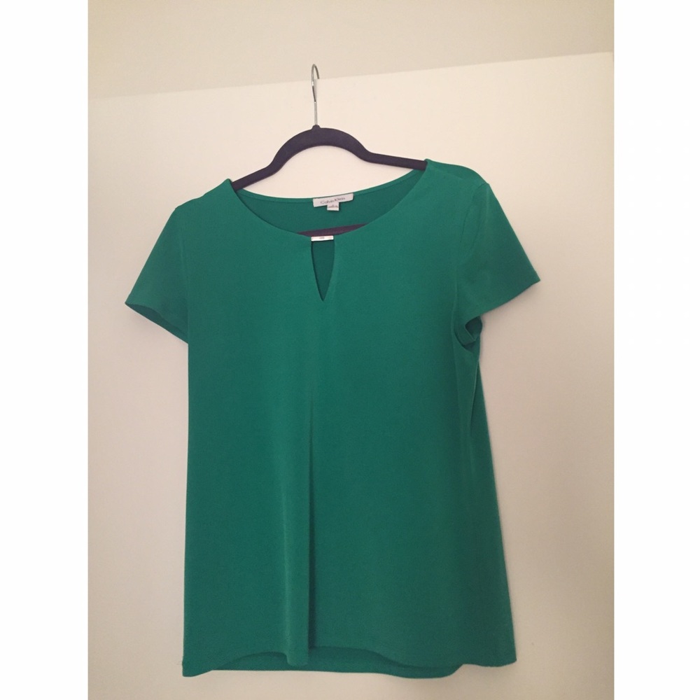 Green CK Blouse