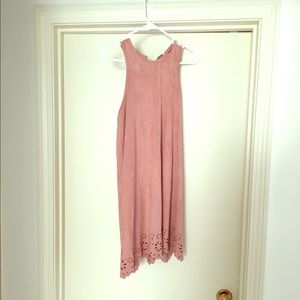 Paper crane sleeveless dress
