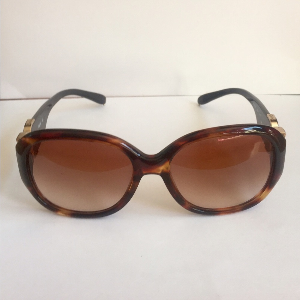 Authentic Chloe' Havana Sunglasses