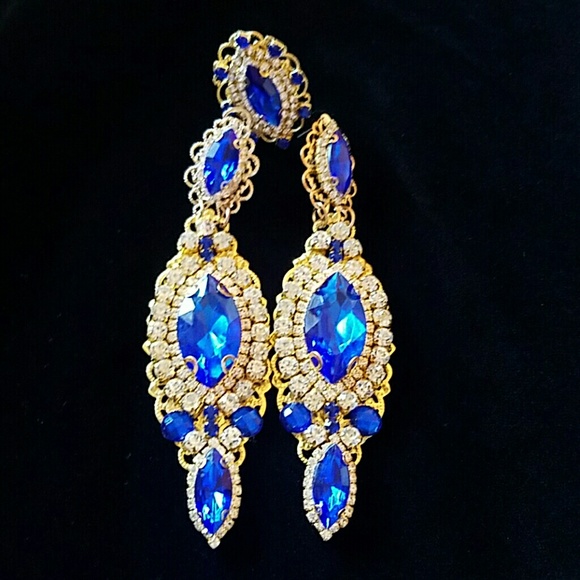 Handmade Crystal Earrings and Ring - Picture 4 of 6