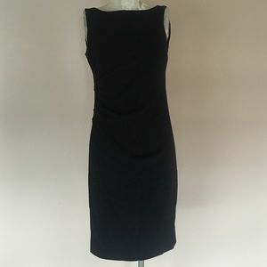 Authentic Burberry Sleeveless Black Shift Dress