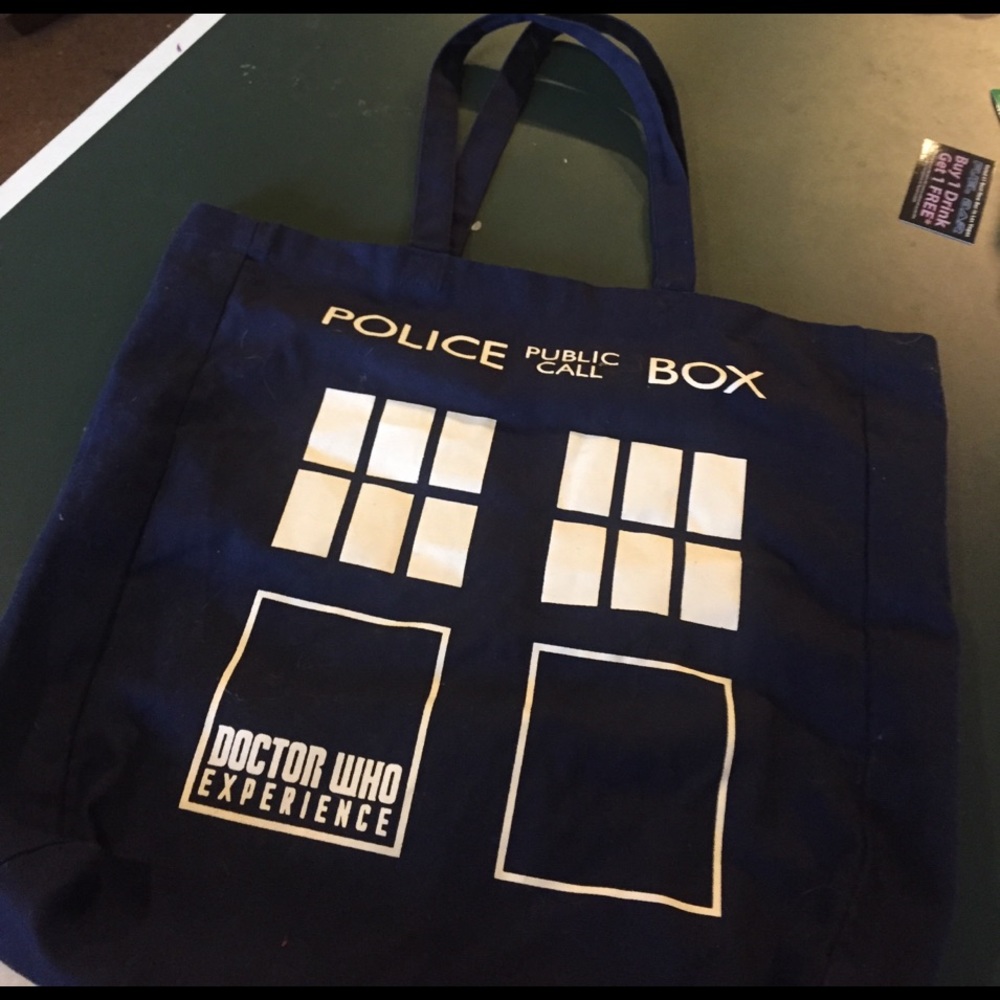 Doctor who book bag 💼