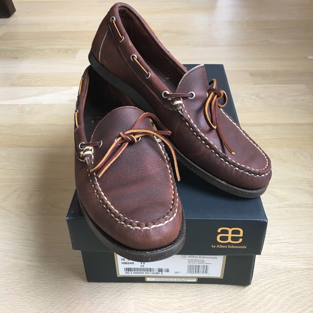 Allen Edmonds Northland Camp Moc Boat Shoe