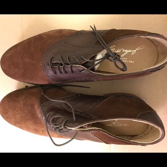 Frye Jim Saddle Men\'s Shoes - Brown - NWT!!!
