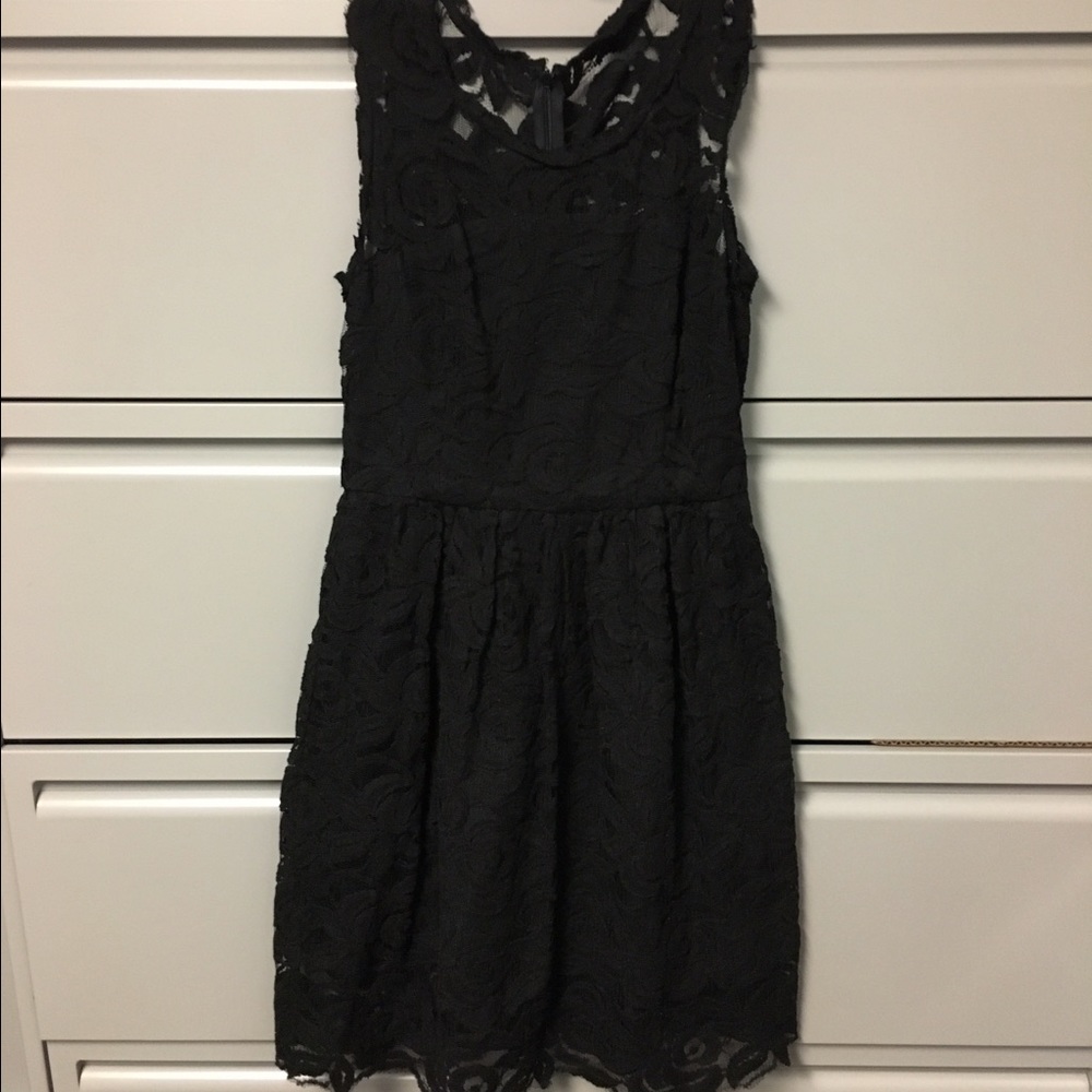 BB Dakota Black Lace Dress
