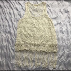 Monteau cream color tank