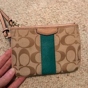 Coach wristlet