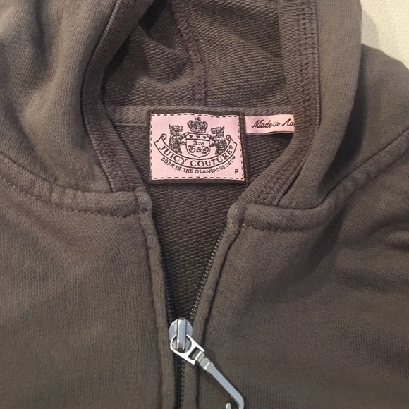 Juicy Couture Zip Up with Gold Design - Picture 4 of 4
