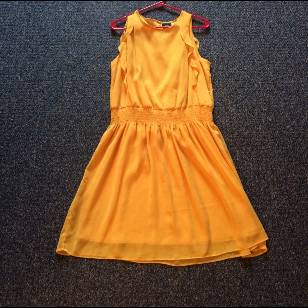 Yellow dress