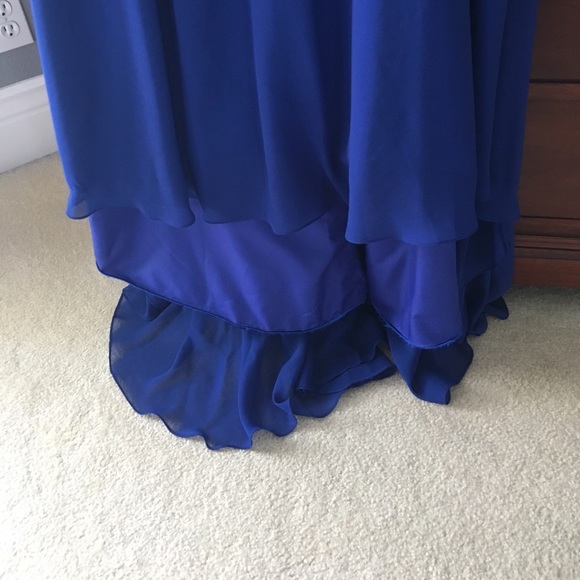 Royal Blue Prom Dress - Picture 3 of 8