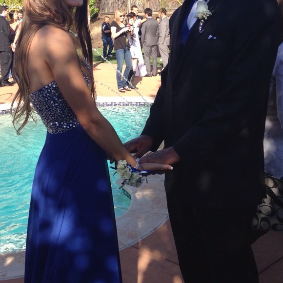 Royal Blue Prom Dress - Picture 8 of 8