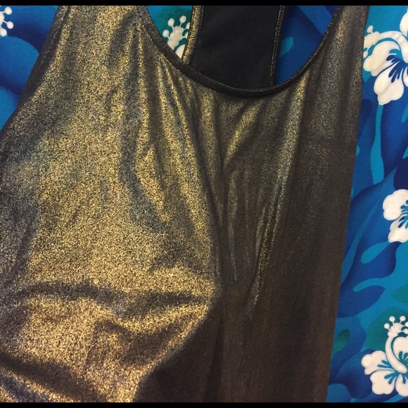 Express Gold & Black Tank - Picture 2 of 3
