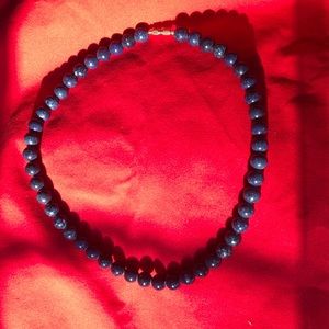 18" Royal Blue Soapstone Necklace