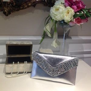 Silver clutch