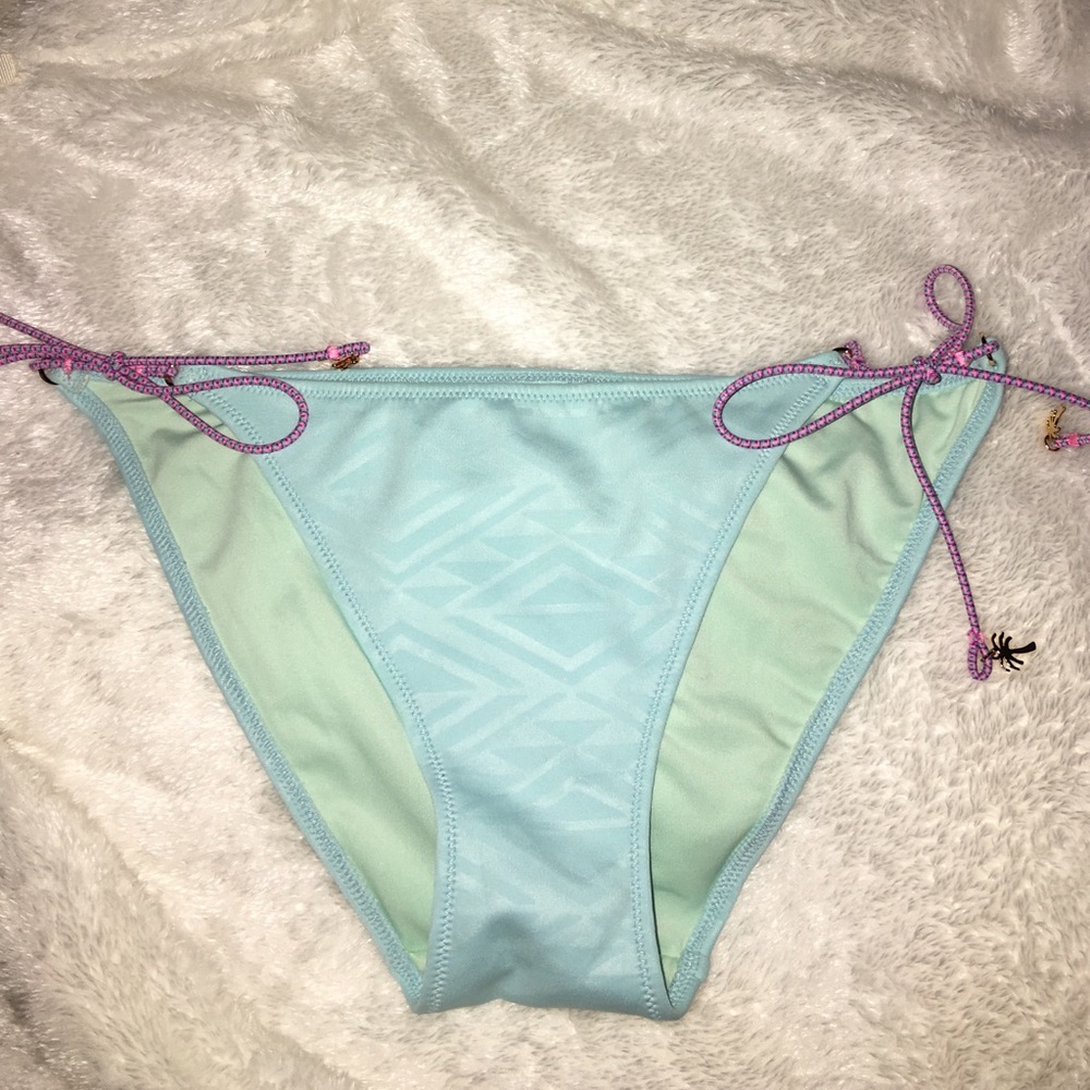 VS blue bikini bottom size MEDIUM