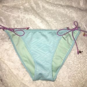 VS blue bikini bottom size MEDIUM