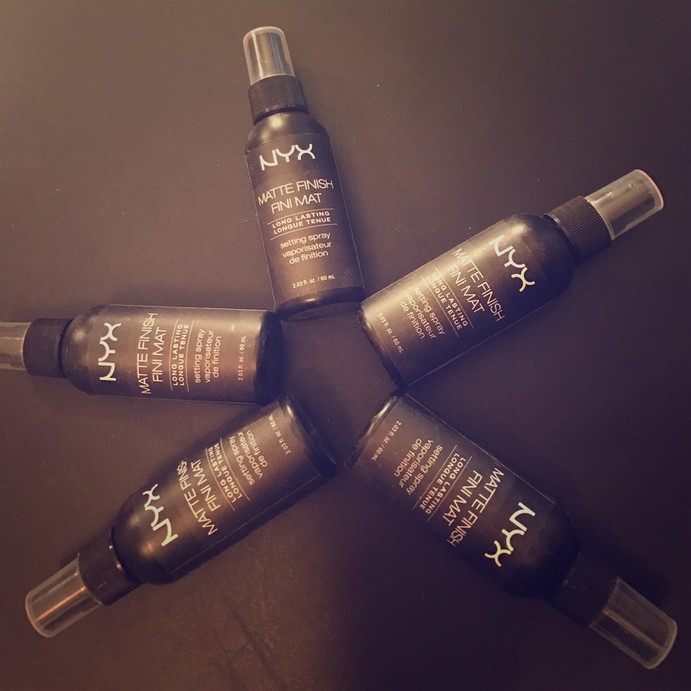 NYX Setting Spray (BUNDLE, yes ALL FIVE, lol.)