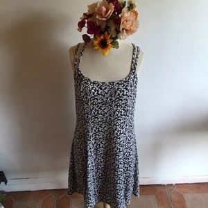 Vintage floral strappy dress