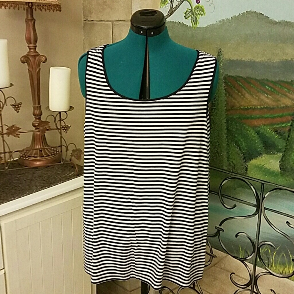 Stripped tank top