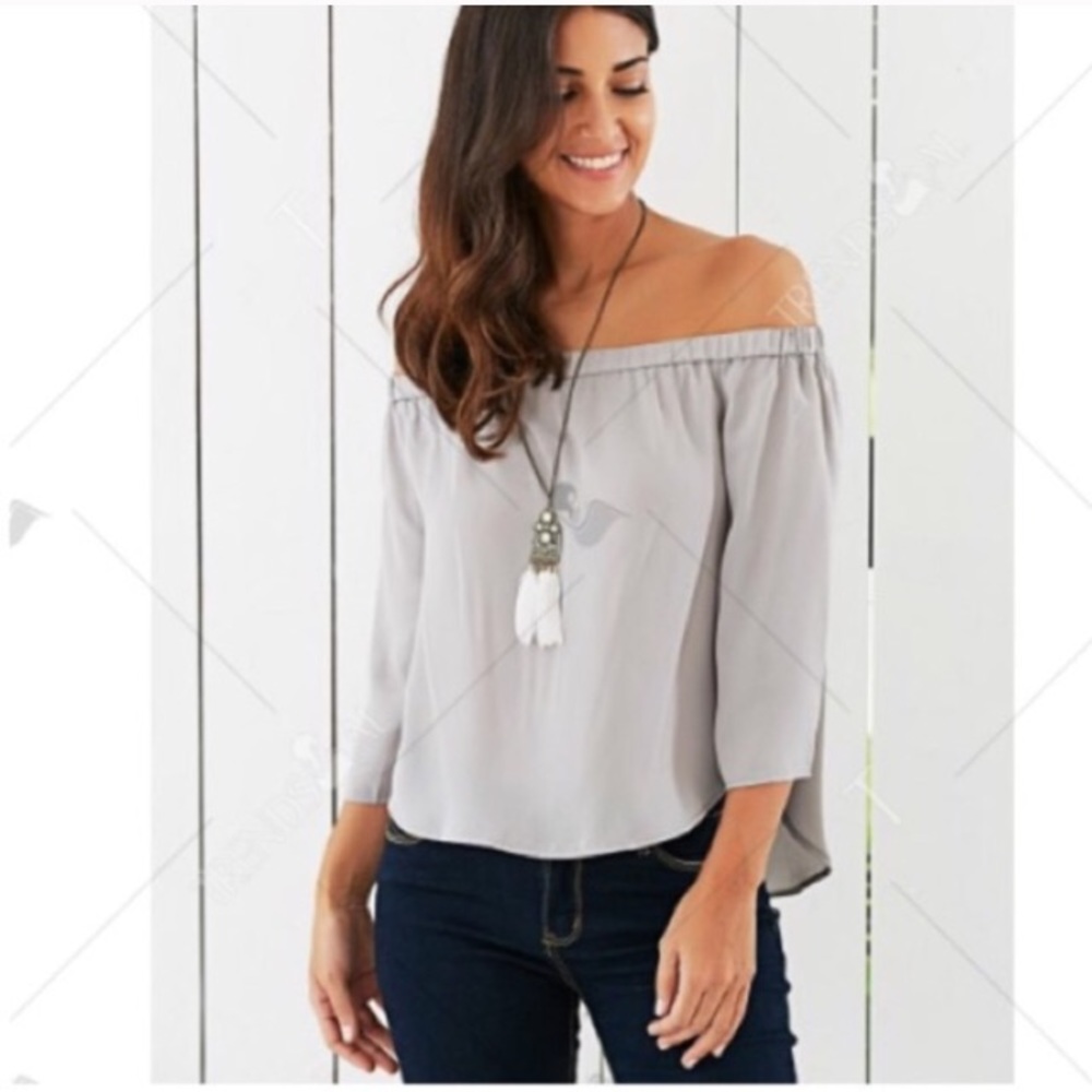 Off the shoulder top