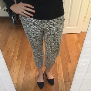 Patterned Ankle Pant