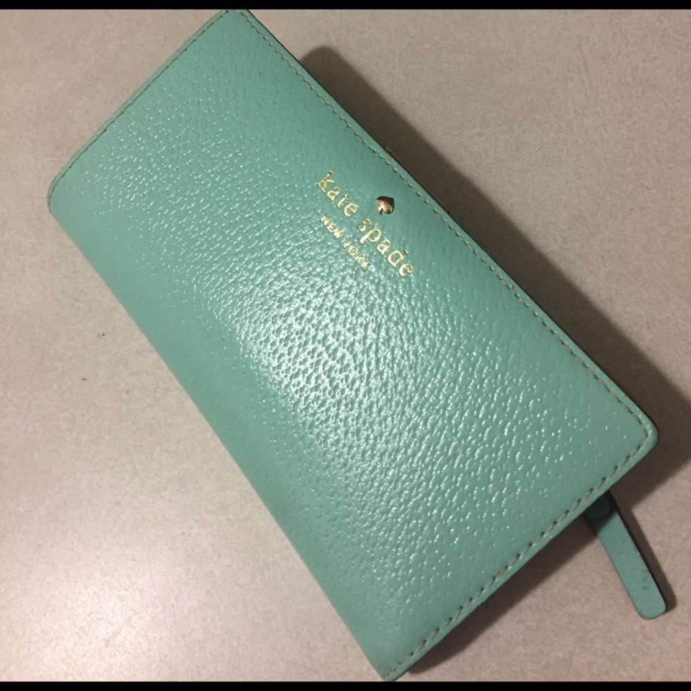 Kate Spade Robin's Egg Stacy Wallet