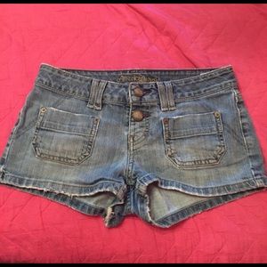 American eagle jean shorts
