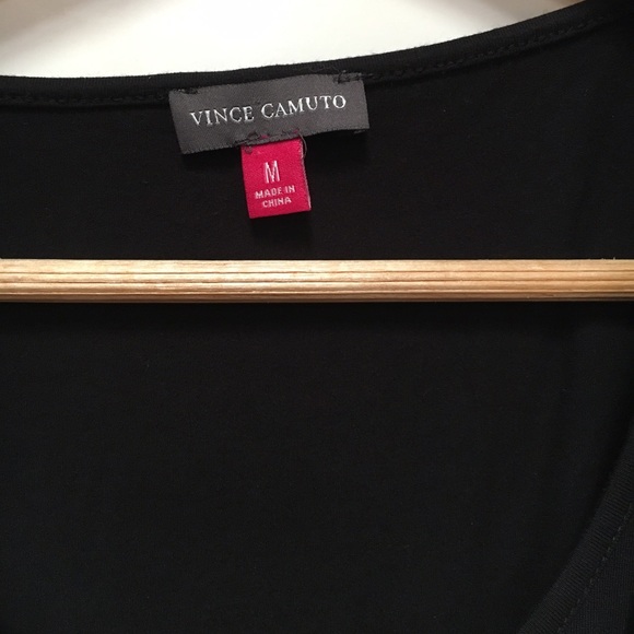 Vince Camuto Tops - Vince Camuto one shoulder asymmetrical overlay top Vince Camuto Tops - Vince Camuto one shoulder asymmetrical overlay top