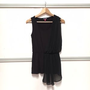 Vince Camuto Tops - Vince Camuto one shoulder asymmetrical overlay top Vince Camuto Tops - Vince Camuto one shoulder asymmetrical overlay top