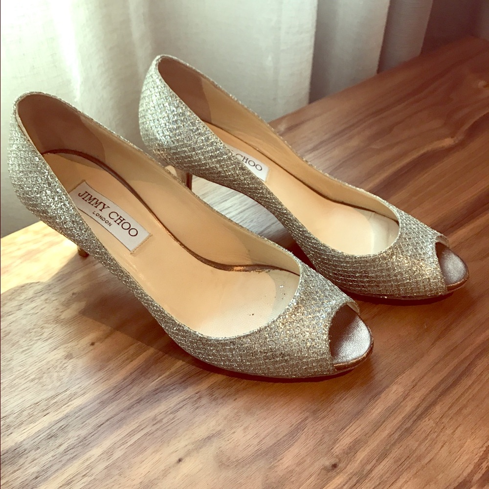 Sparkly Jimmy Choos