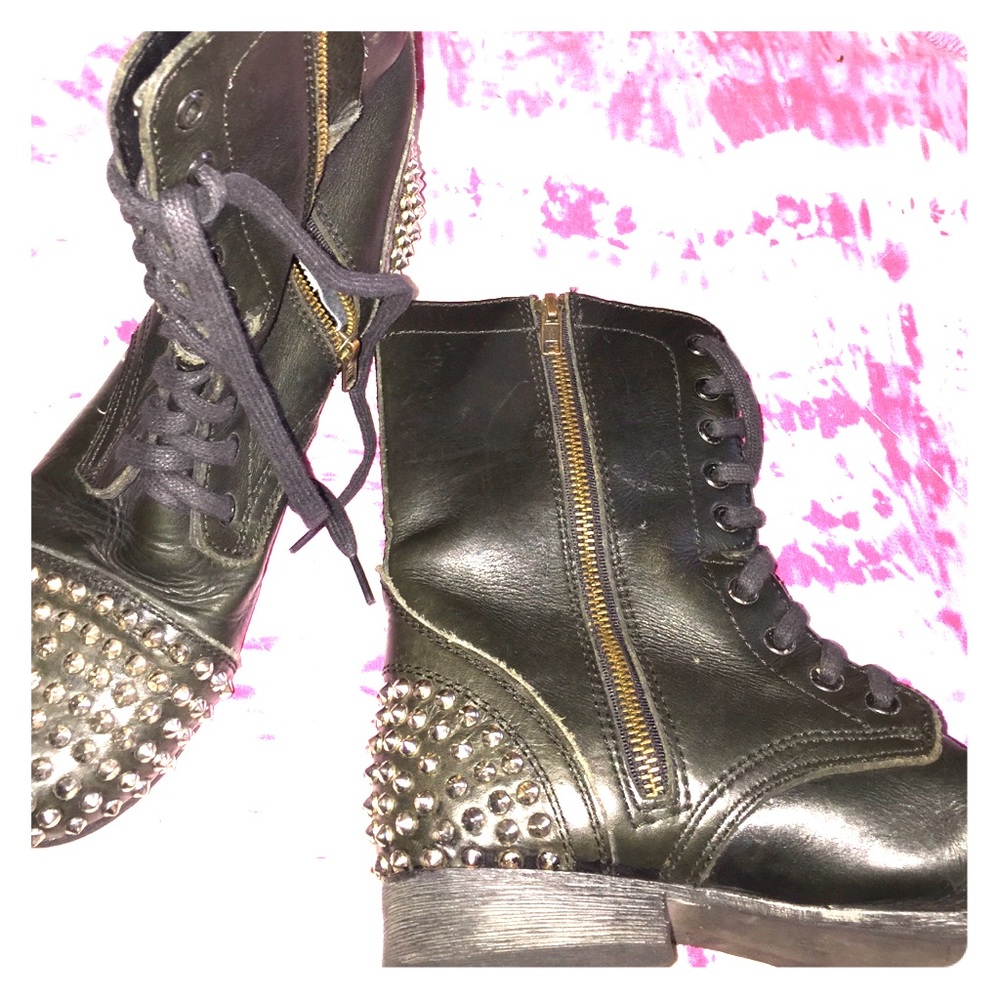 Steve Madden Combat Boots