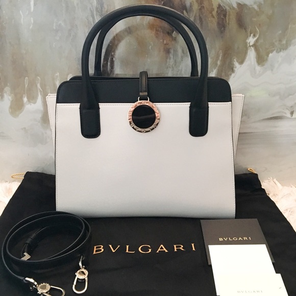 BVLGARI Handbags - In Stores Bvlgari-Bvlgari Alba BiColor Satchel Bag