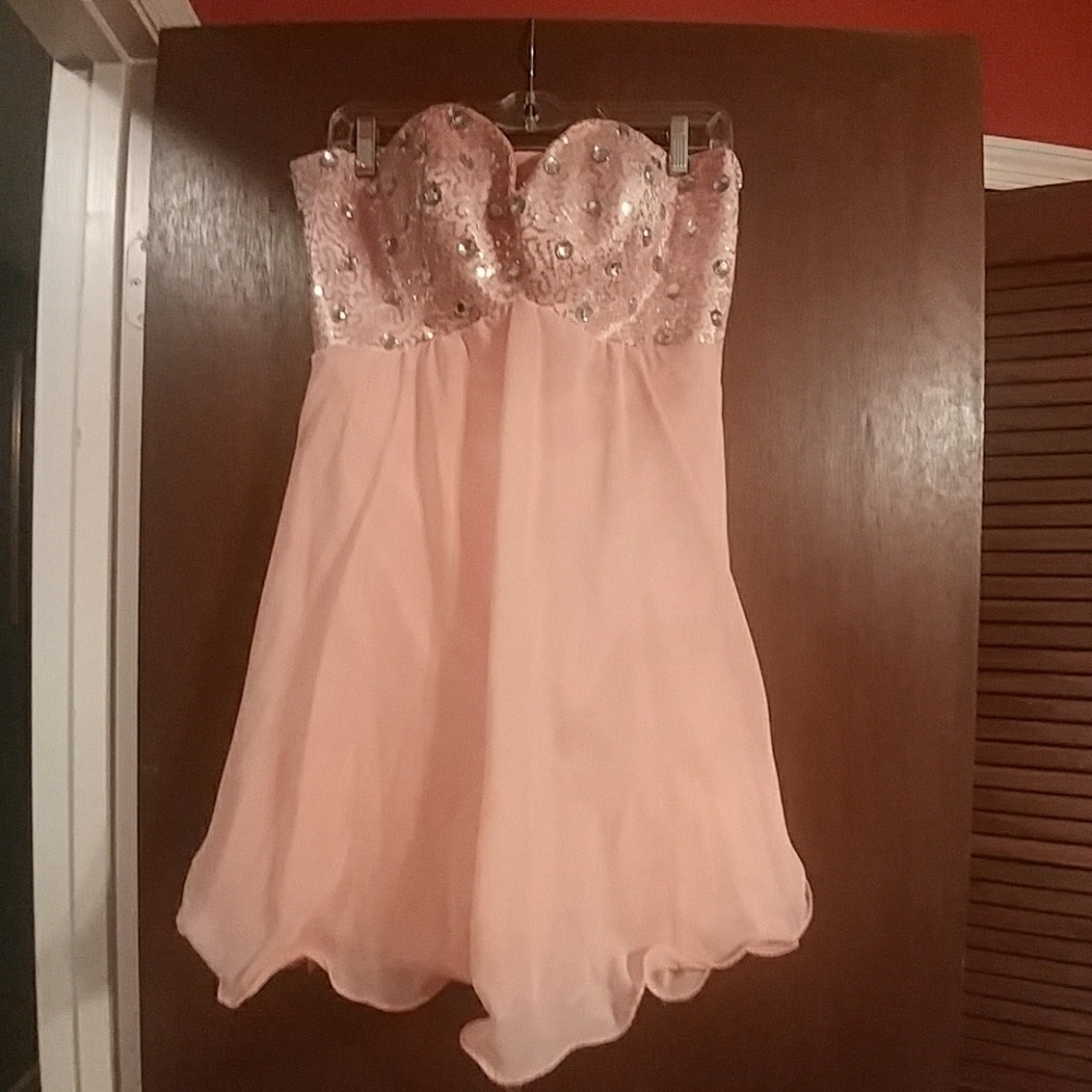Sweetheart short prom dress